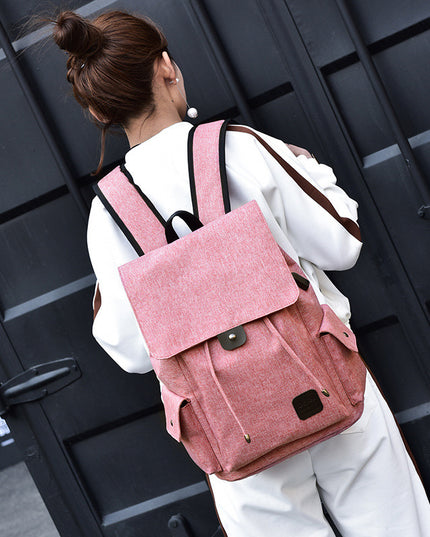 Fashion USB Charging Laptop Backpack For Women Men Backpack SchoolBag Female Mochila Backpacks For Teenage Girls Travel Backpack