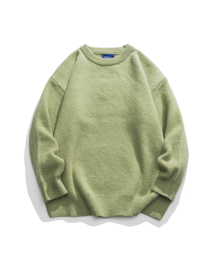 Men's New Back Letter Embroidered Sweater