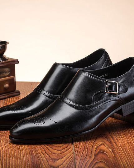 Brock business casual men's leather shoes