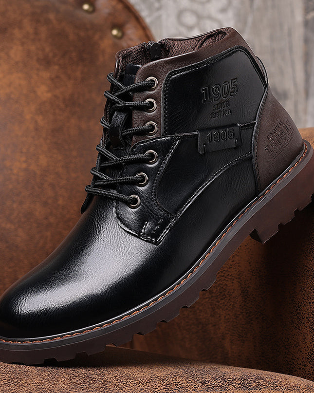 Men's Boots Motorcycle Boots Mid-calf