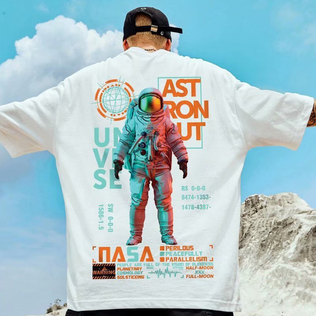 Bear Large Size Short Sleeve T-shirt Men's Trendy Brand