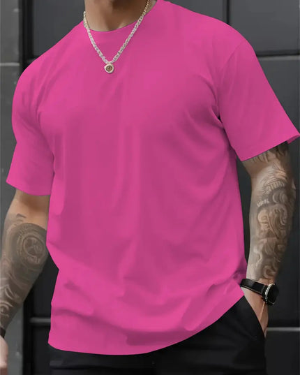 3D Digital Printing Printed Loose Short Sleeve Round Neck T-shirt