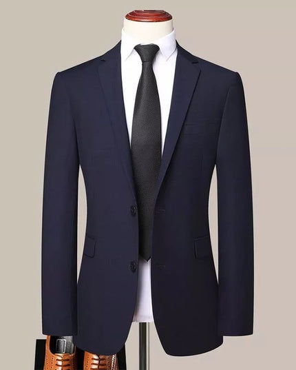 Suit Set Three-piece Set Men's Korean Style Slim Fit Business