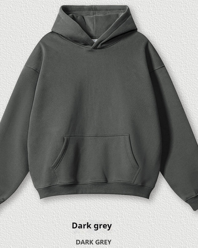 Casual Basic Style Hooded Sweatshirt And Sweatpants Sports Men