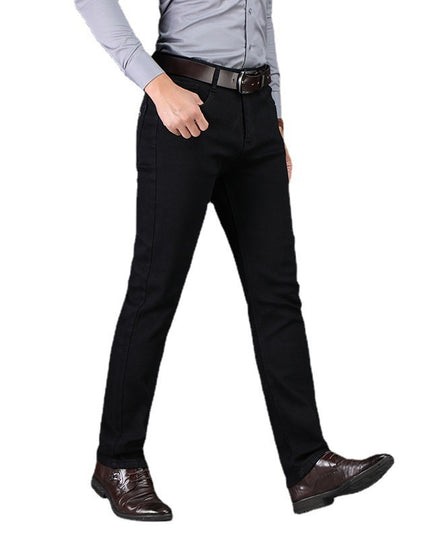 Men's Casual Straight Stretch Long Pants