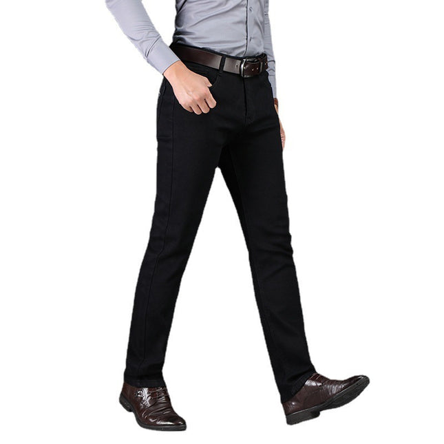 Men's Casual Straight Stretch Long Pants