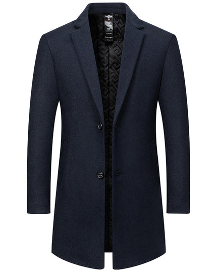 Autumn And Winter New Men's Woolen Coat