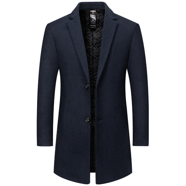 Autumn And Winter New Men's Woolen Coat