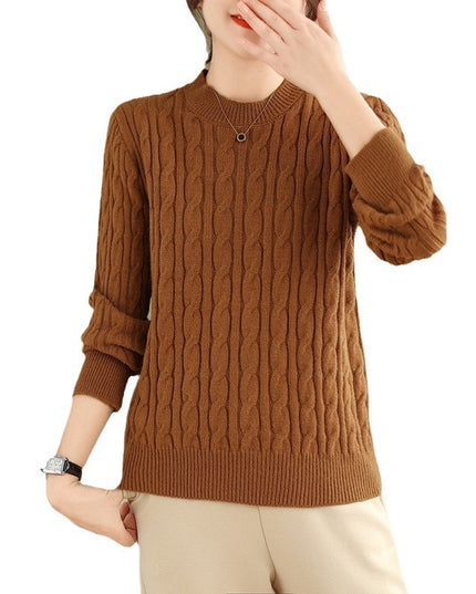 Western Style Outer And Inner Wear All-match Sweater