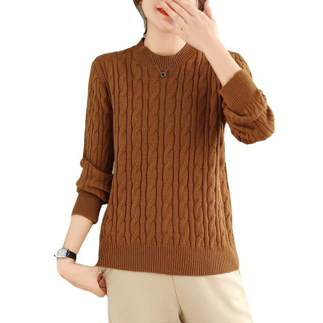 Western Style Outer And Inner Wear All-match Sweater