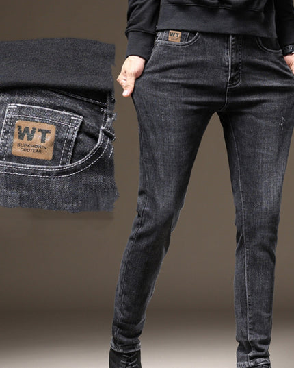 Elastic Straight Spring And Autumn Casual Trousers
