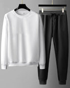 White Plus Black Trousers
