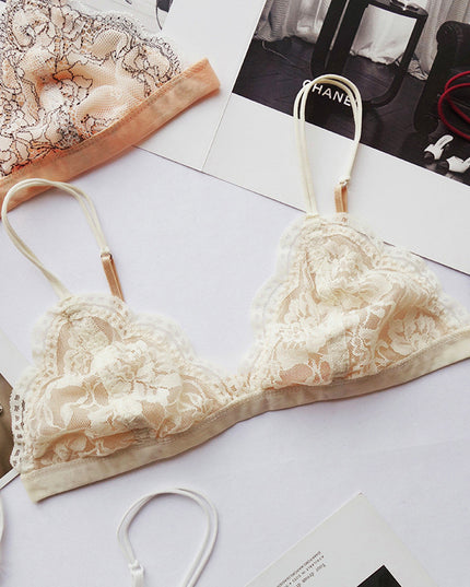 Ultra-thin rimless bra
