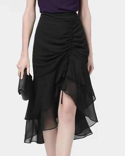Waist Slimming Fishtail Sheath Mid-length