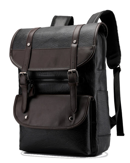 Retro men's business computer travel backpack