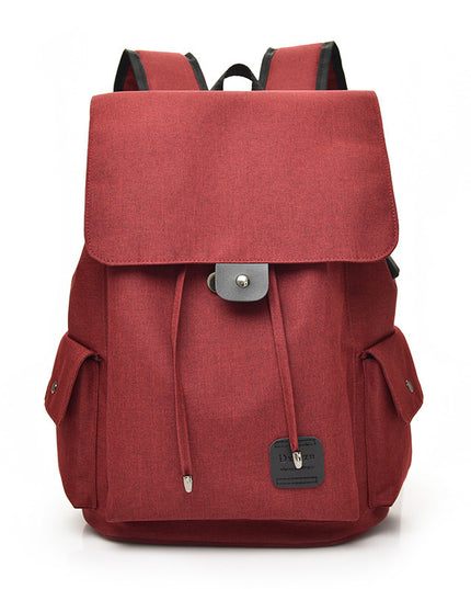 Fashion USB Charging Laptop Backpack For Women Men Backpack SchoolBag Female Mochila Backpacks For Teenage Girls Travel Backpack