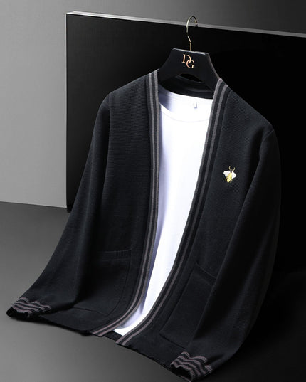 Long Sleeve Sweater Men's Knitwear Korean Style