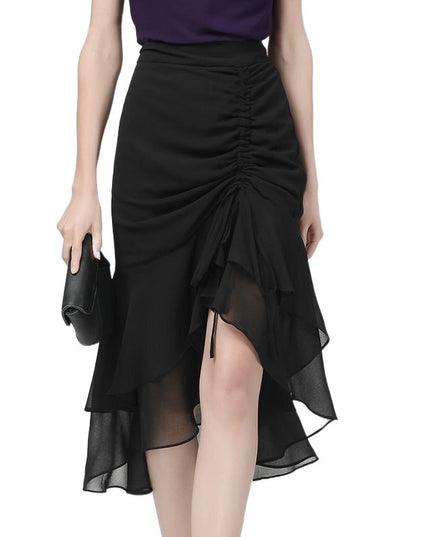 Waist Slimming Fishtail Sheath Mid-length