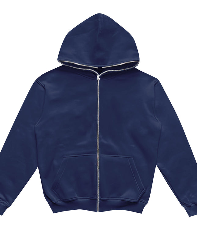 Men's And Women's Sparkling Style Zipper Cardigan Hoodie Plus Size