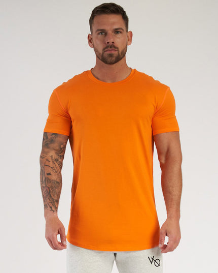 Men's Sports And Leisure Solid Color Light Board Short Sleeved