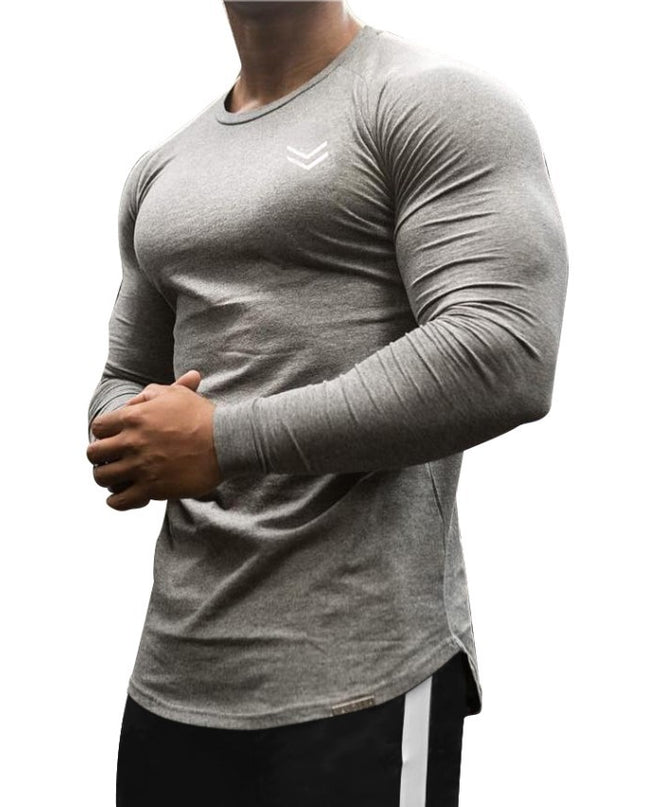 Muscle Fitness Brothers New Tight Long Sleeve