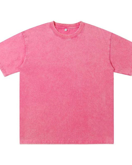Summer New Round Neck Loose Retro Top