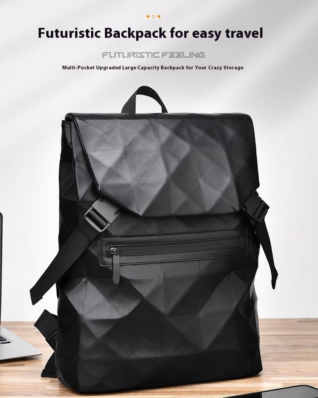 Diamond Lattice Men's Casual Backpack