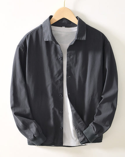 Retro Loose Casual Pocket Baseball Uniform