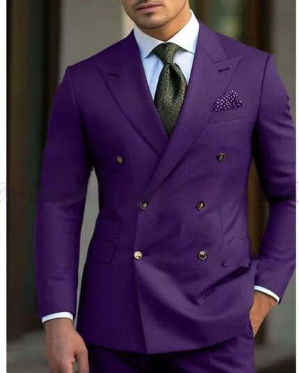 Men's Suit Set Leisure Business Two Pieces