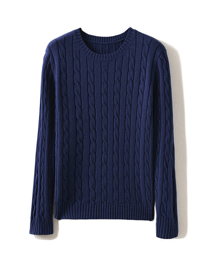 Solid Color Twisted Flower Bottoming Shirt Trendy