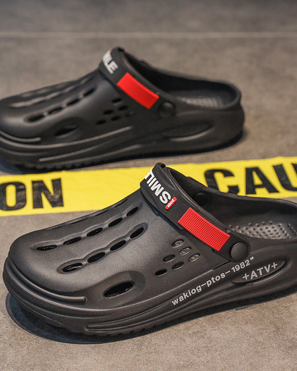 Hole Shoes Men's Indoor And Outdoor Wear