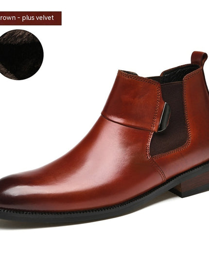 British Style Retro Chelsea Boots Men's Shoes