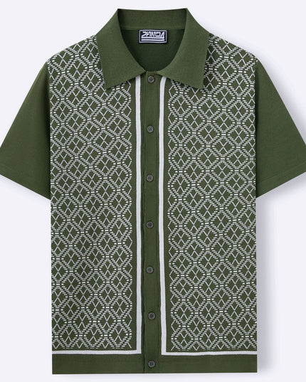 European And American Style Men's Casual Jacquard Sweater