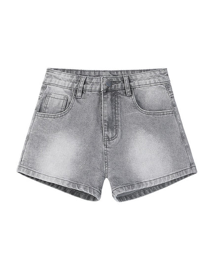 Summer Light Color Denim Shorts For Women