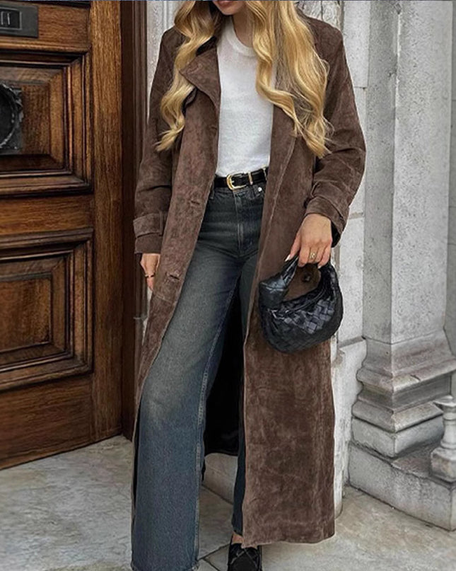 Women's Fashion Casual Double-breasted Jacket