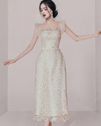 Light apricot color / S
