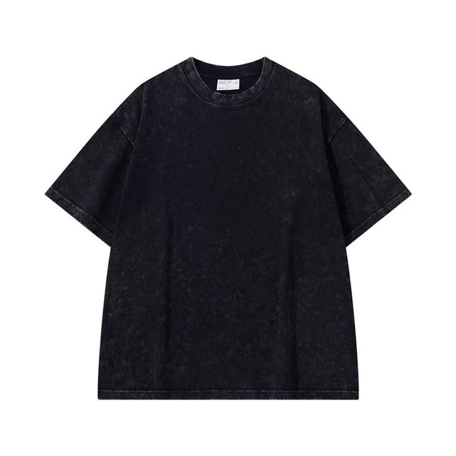Thickened Cotton Short-sleeved Drop-shoulder T-shirt Bottoming Shirt Top