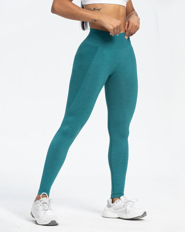 Women's Sports Fitness Pants Seamless Hip Raise High Waist Yoga Pants