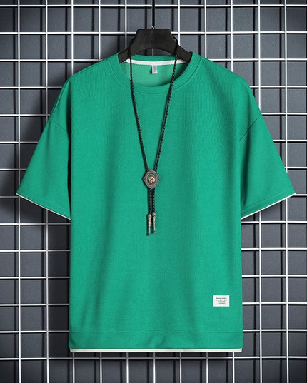 Half Sleeve Trendy All-matching Top