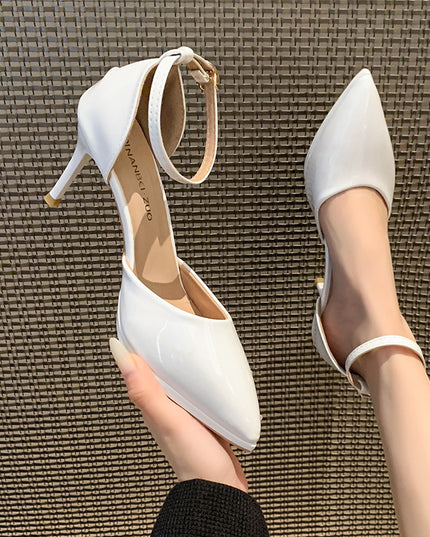 Women's High-heeled Sandals With Buckle Strap