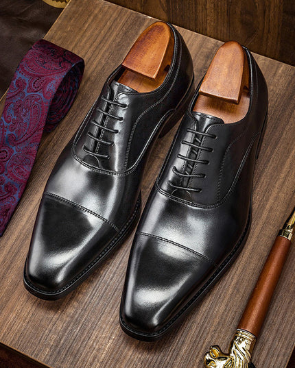 Men's Business Formal Three-joint Oxford Shoes