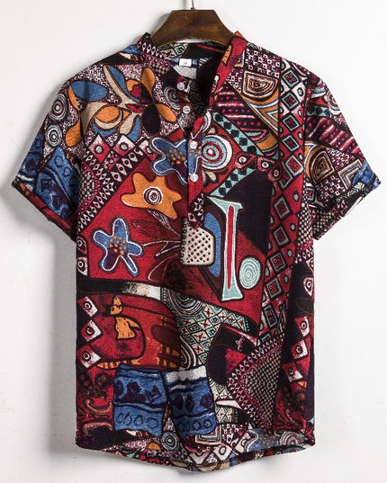 Men's Bamboo And Linen Shirt