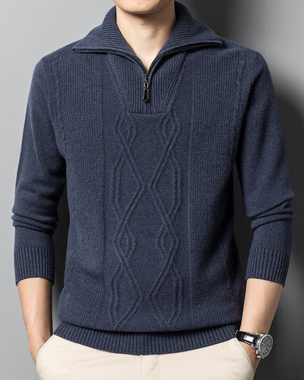 Middle-aged Thick Thermal Knitting Base Clothing