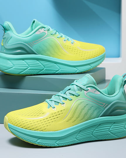 Couples Running Shoes Female Breathable Shock Absorption Springsummer Lightweight Mesh Surface Sneaker