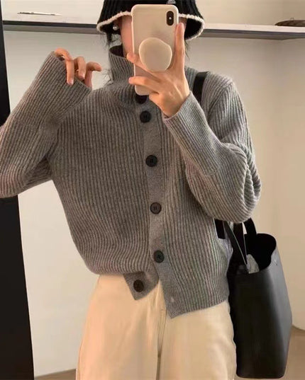 Sweater Idle Style Temperament Knitted Top