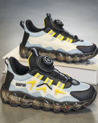 Double Mesh Black And Yellow