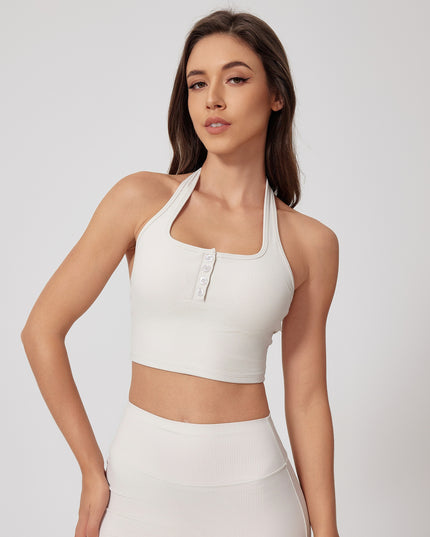 Halter Bra Quick-drying Thread Backless Bra