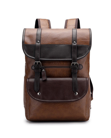 Retro men's business computer travel backpack