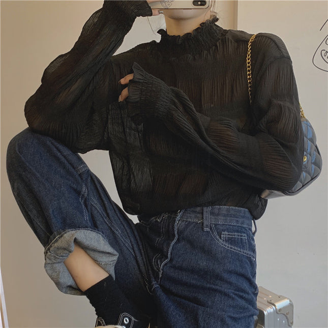 Niche Loose Collar Shirt