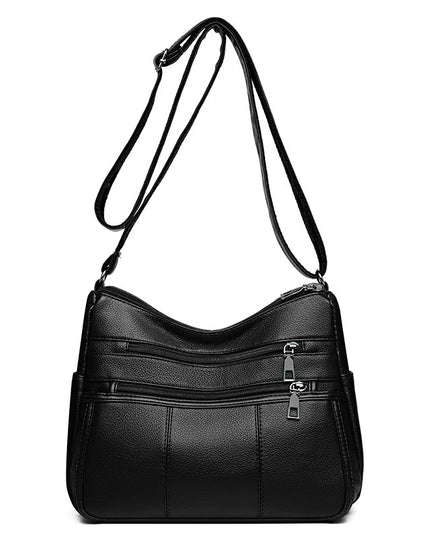 Multi-compartment Shoulder Commuter Crossbody Bag